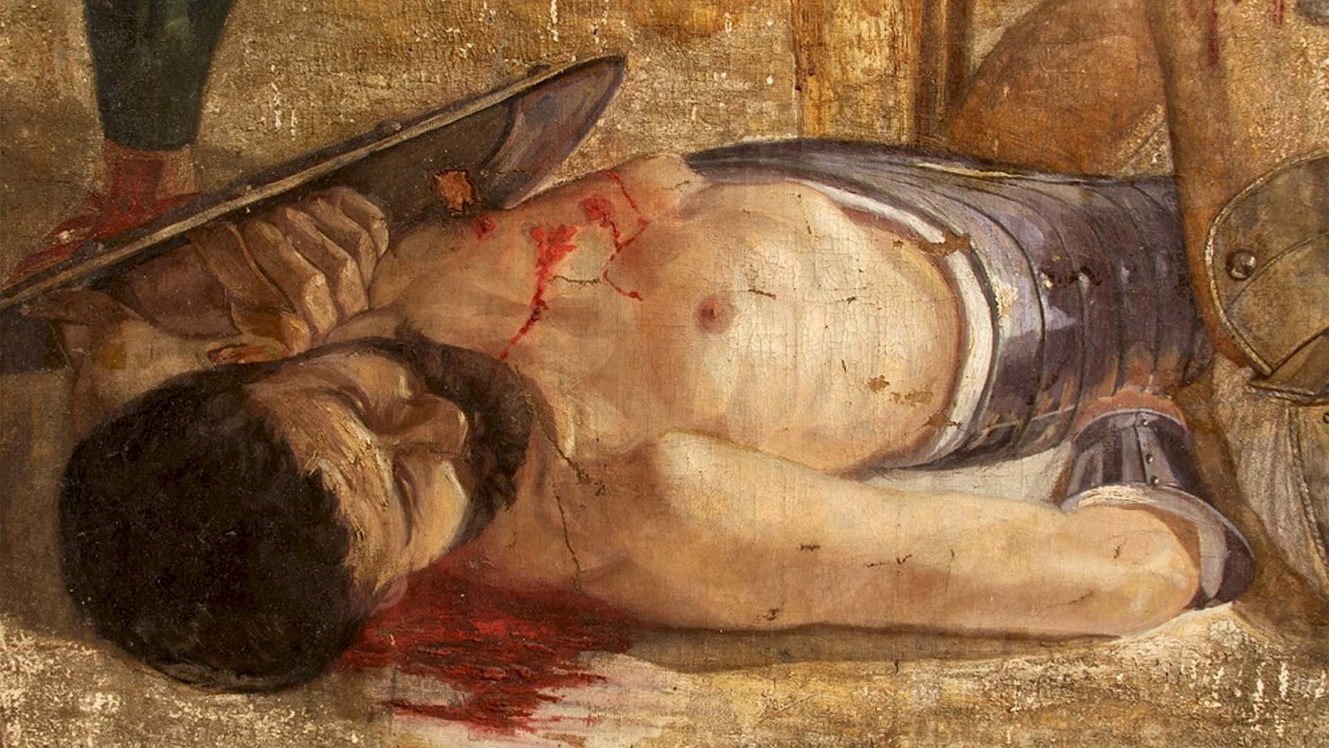 Did most Roman gladiator fights end in death?